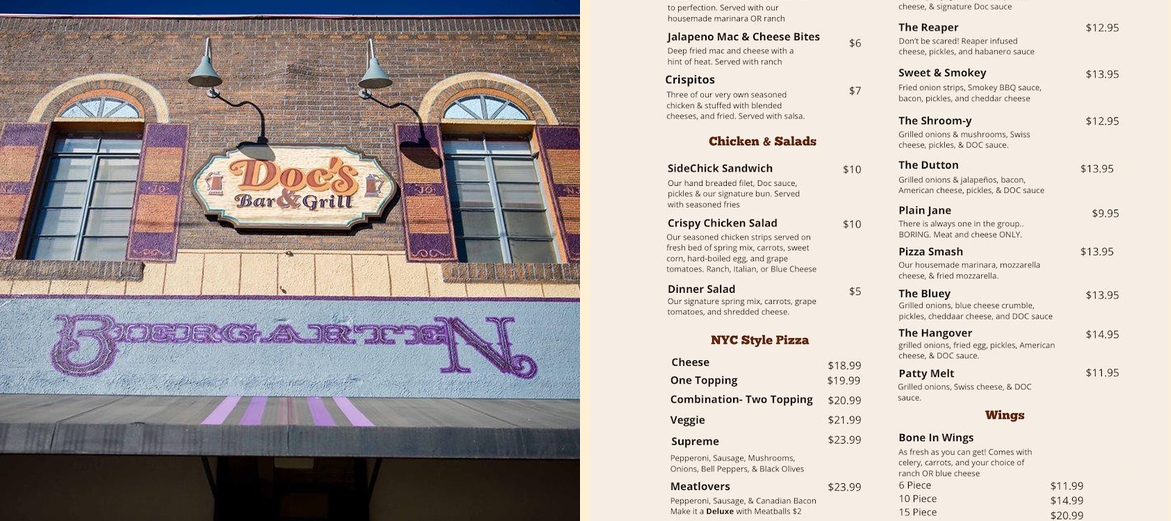 Doc's Sports Grill Muenster